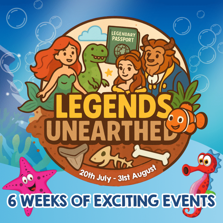 Legends Unearthed 20th July - 31st August 6 weeks of exciting events